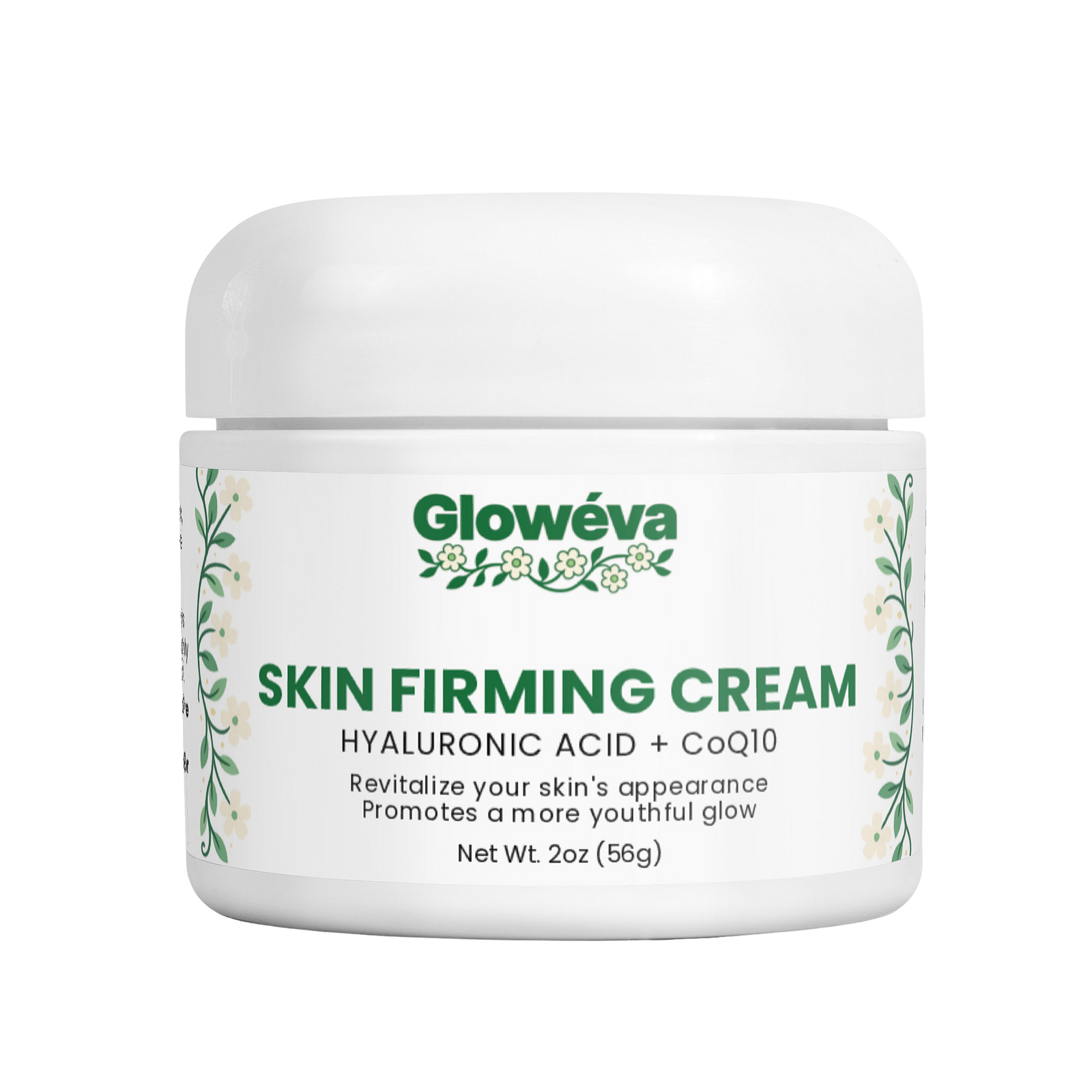 Glowéva Skin Firming Cream jar