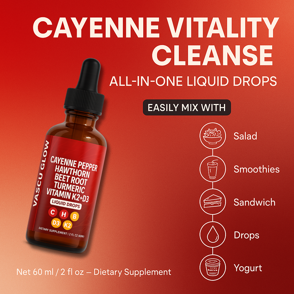 Cayenne Pepper Liquid Drops
